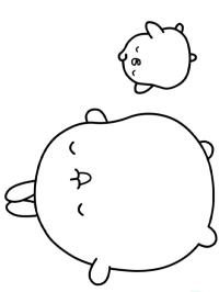 Molang og Piu Piu