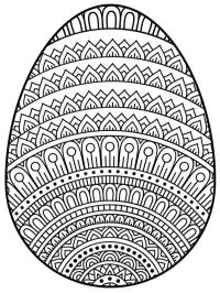 Påskeegg mandala