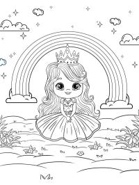 Regnbue prinsesse