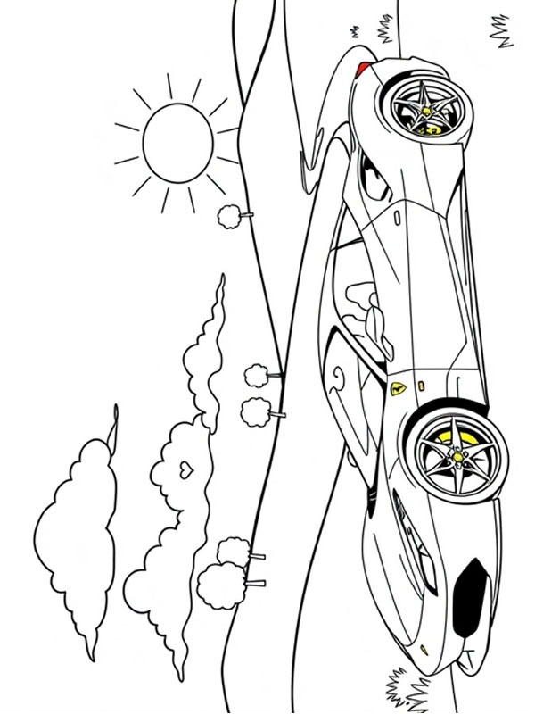 Ferrari 488 Fargeleggingsside