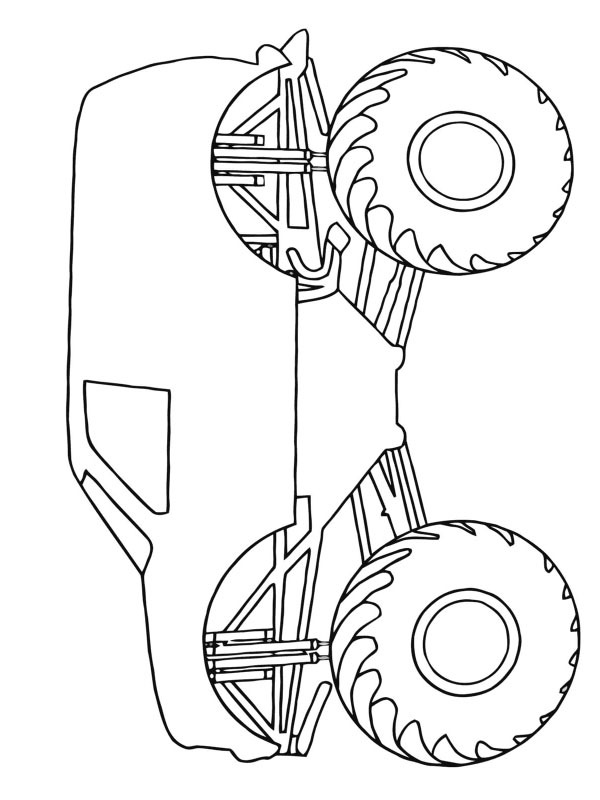 Monstertruck Fargeleggingsside