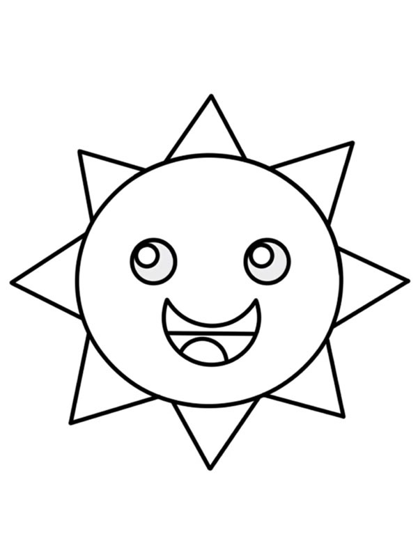 Mr. Sun (Incredibox Sprunki) Fargeleggingsside