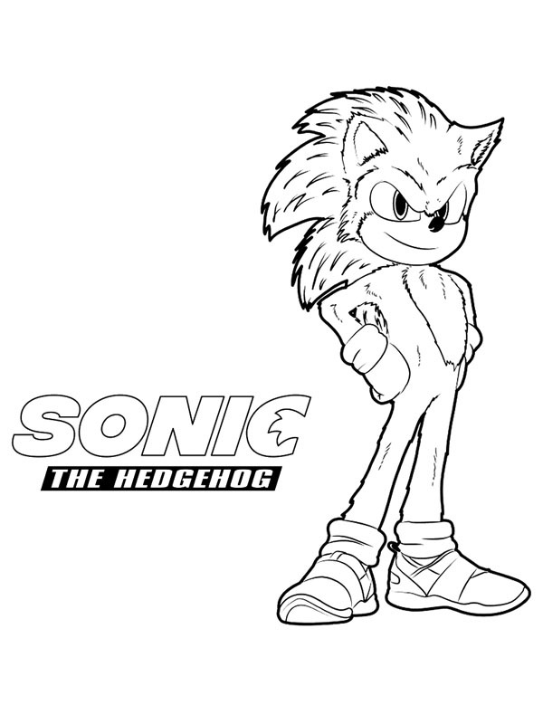 Sonic the Hedgehog Fargeleggingsside